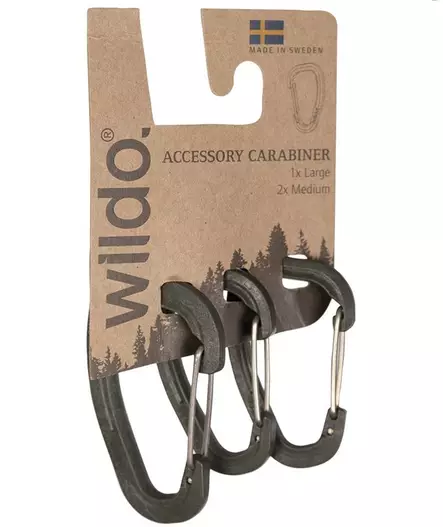 Plastic Carabiner Set of 3, Wildo - Climbing and Carabiners - 15920101 - 1