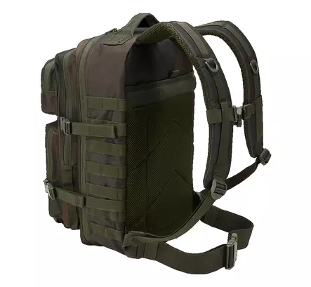 Brandit Assault Pack, Large, Dark Woodland - Backpacks - 8008-281 - 2