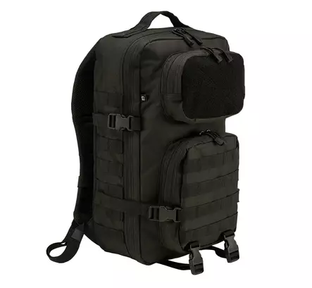 Brandit Assault Pack Patch Backpack, Large, Black - Backpacks - 8098-11002 - 1