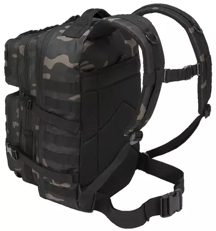 Brandit Assault Pack, Large, Dark Camo - Backpacks - 8008-4 - 2