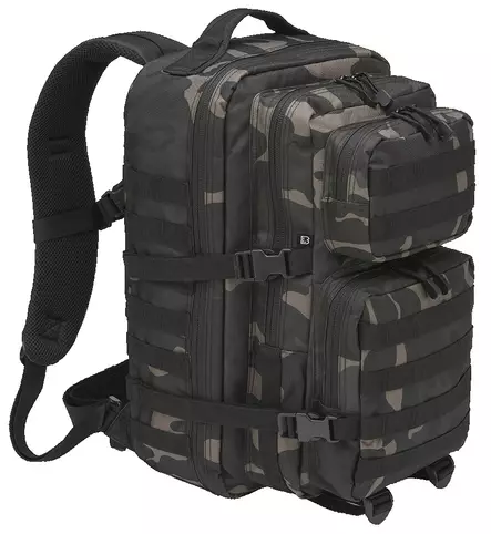 Brandit Assault Pack, Large, Dark Camo - Backpacks - 8008-4 - 1