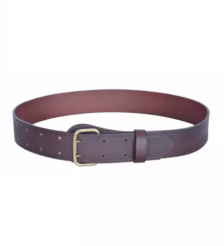 Brass Buckle Crew Belt 45 mm - Leather Belts - 120071-105 - 1