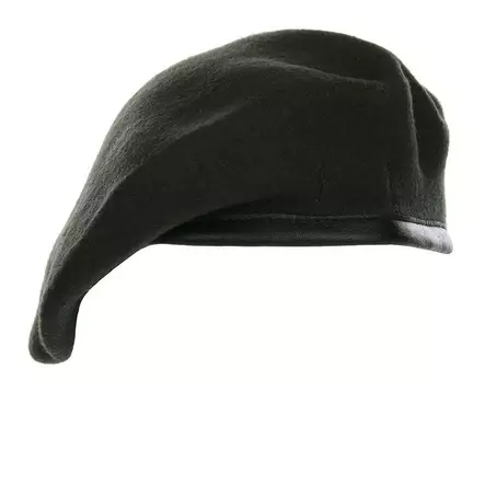 Dark Green Beret, Fostex - Berets, Caps, and Military Hats - 21111G-57 - 1